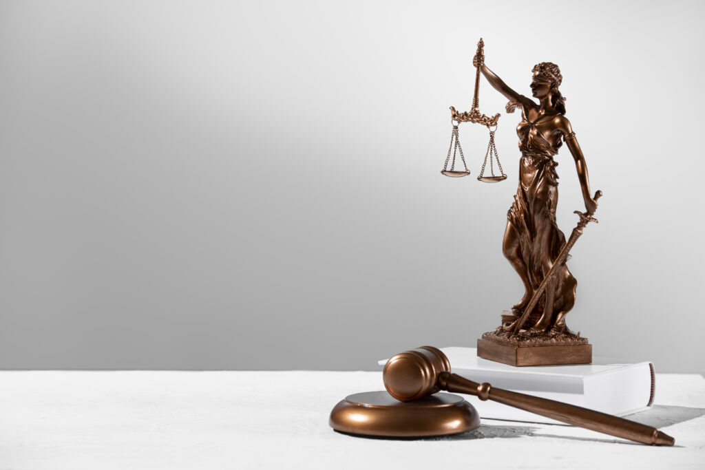 still life with scales justice